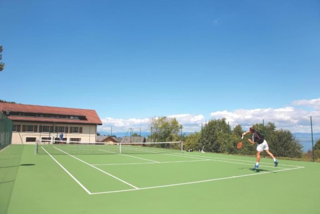 Le Garden - Ski - Vue Lac - Piscine - Parking - Evian - Thonon - Lugrin Exteriér fotografie