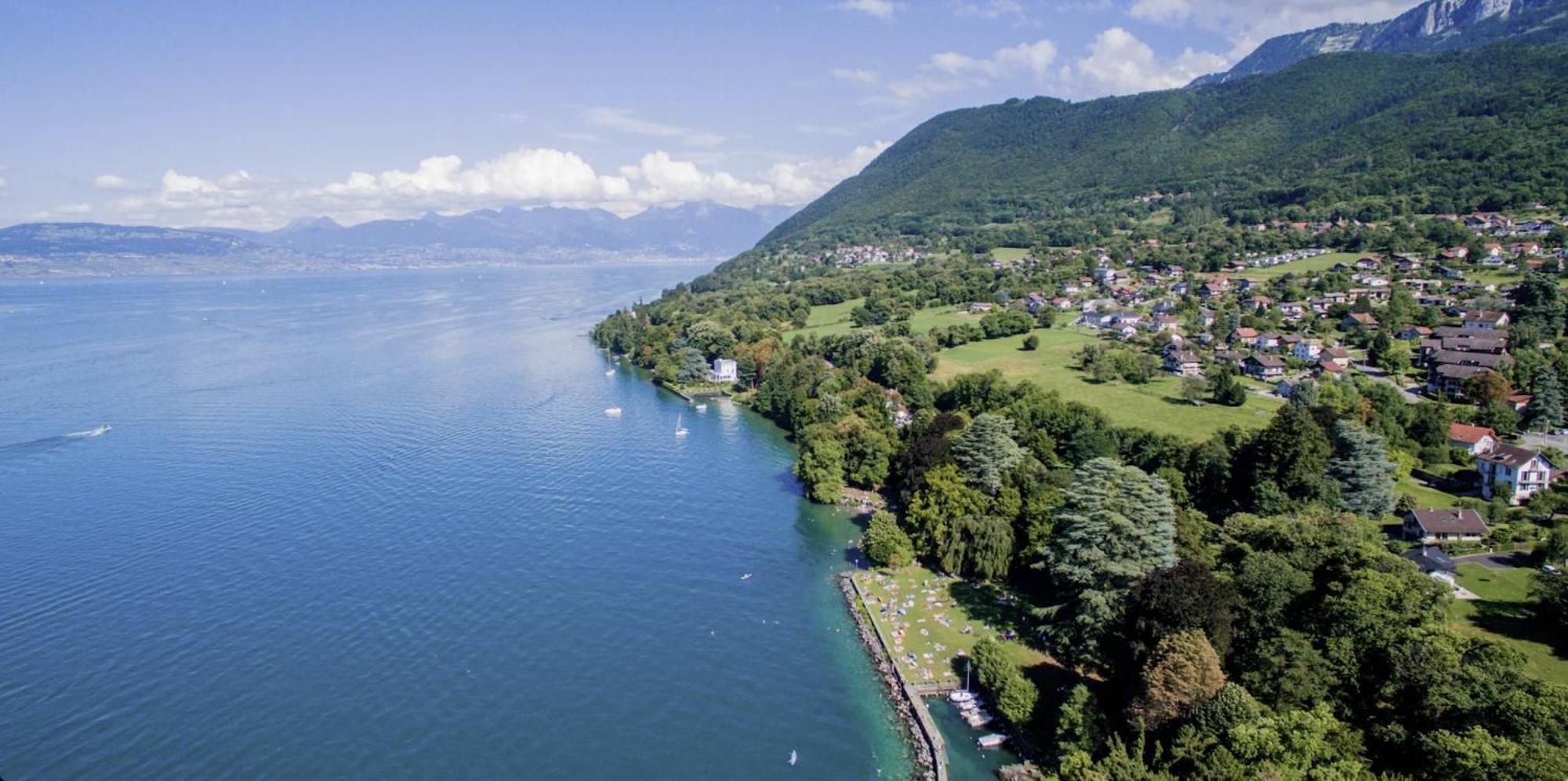 Le Garden - Ski - Vue Lac - Piscine - Parking - Evian - Thonon - Lugrin Exteriér fotografie